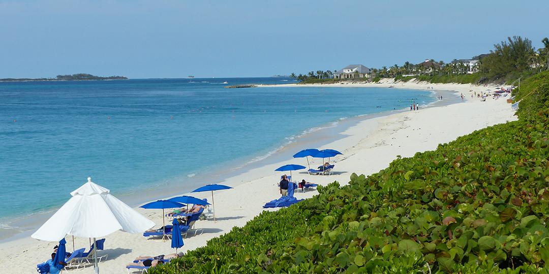 Cabbage Beach, James Bond Drehort auf Bahamas